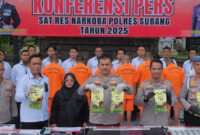 Polres Subang Amankan 5 Kilogram Sabu, Ungkap Jaringan Narkoba Besar (dok. Humas)