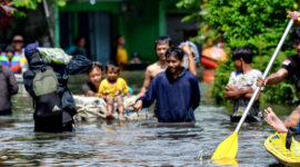 Banjir Besar di Bandung: Ribuan Jiwa Terdampak, Warga Butuh Bantuan (Xinhua)