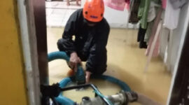 Hujan Lebat Sebabkan Banjir di 15 Titik Kota Sukabumi, BPBD Lakukan Penanganan (Diskominfo Sukabumi)