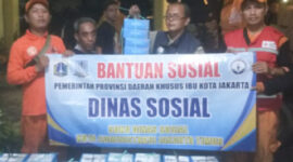 Sudinsos Jakarta Timur Salurkan 6.750 Boks Makanan untuk Warga Terdampak Banjir dan Kebakaran (PPID Jakarta)