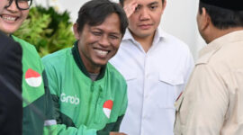 Grab Beri THR untuk Mitra Pengemudi, Bentuk Apresiasi Jelang Lebaran (dok. @sekretariat.kabinet)