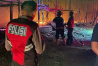 Kebakaran Dahsyat di Kandang Ayam Klungkung, Diduga Akibat Kebocoran Gas (Polres)