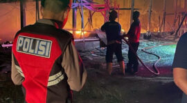 Kebakaran Dahsyat di Kandang Ayam Klungkung, Diduga Akibat Kebocoran Gas (Polres)