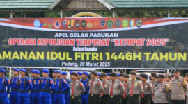 Persiapan Pengamanan Lebaran, Operasi Ketupat Singgalang 2025 Dimulai di Sumbar (Humas Polri)