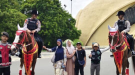 Satgas Preventif Polri Kerahkan Personel dan Satwa K9 Amankan Jakarta Saat Lebaran (Humas Polri)