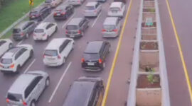 Tol Cipali Mulai Padat! Contra Flow Diberlakukan di KM 162–169, Ini Penjelasannya (ASTRATolCipali)
