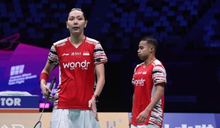 Indonesia Tertinggal 0-1 dari Denmark di Piala Sudirman 2025: Rinov/Gloria Takluk