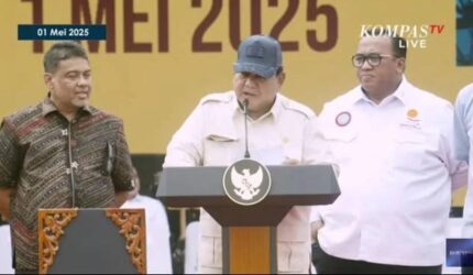 Prabowo Subianto Janjikan Satgas PHK dan Gelar Pahlawan Marsinah untuk Buruh