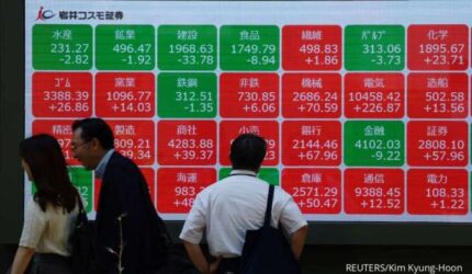 Investor Waspada! Bursa Asia Terkoreksi Akibat Ketegangan Dagang AS-China