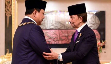Airlangga Beberkan Isi Pertemuan Prabowo dan Sultan Brunei