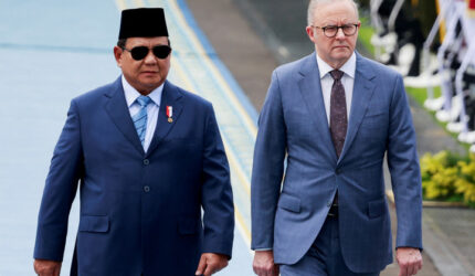 Prabowo Tawarkan Albanese Liburan Naik Kuda di Hambalang