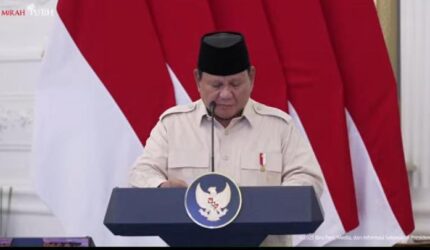 Prabowo Ungkap Ada Penegak Hukum Diancam karena Bongkar Kasus Korupsi