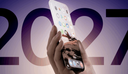 Apple Bikin iPhone dengan Layar di Tiap Sisinya?