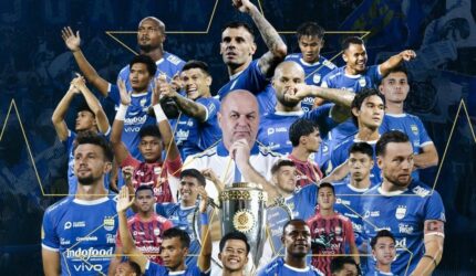 Persib Bandung Gagal Pecahkan Rekor Poin Liga 1 Meski Jadi Juara