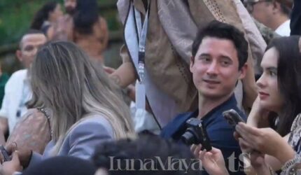 Nino Fernandez dan Steffi Zamora Kejutkan Publik di Pernikahan Luna Maya!