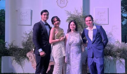 Gisel dan Cinta Brian Curi Perhatian di Pesta Luna Maya