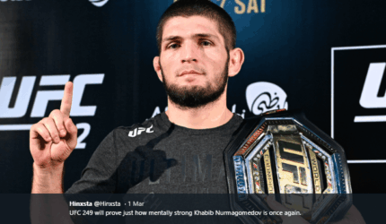 Mantan Petarung UFC Klaim Lebih Unggul dari Khabib Saat Puncak Karier