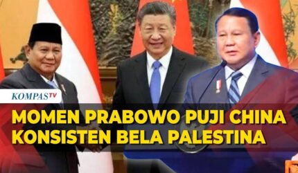 Presiden Prabowo Apresiasi Konsistensi China Dukung Palestina