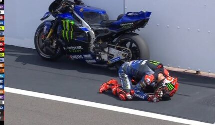 MotoGP Inggris 2025: Bezzecchi Juara, Quartararo Terpuruk, Balapan Diwarnai Red Flag!