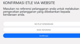 Cara Mengetahui dan Mengisi Kode Referensi ETLE (etle-pmj)
