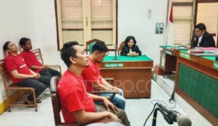 Empat Kurir Sabu 40 Kg di Medan Divonis Mati
