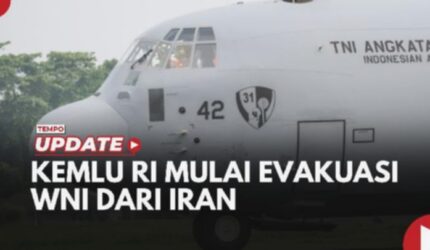WNI di Iran Kembali Dievakuasi, Jumlah Meningkat!