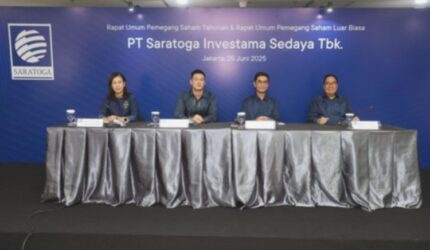 Saratoga Bakal Bagikan Dividen Senilai Rp 200 Miliar Setara Rp 14,75 Per Lembar Saham
