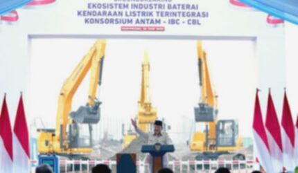 Prabowo Resmikan! Pertamina NRE Pimpin Proyek Baterai EV