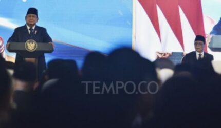 Prabowo Tegaskan: Tidak Ada Reshuffle Kabinet Indonesia Maju?