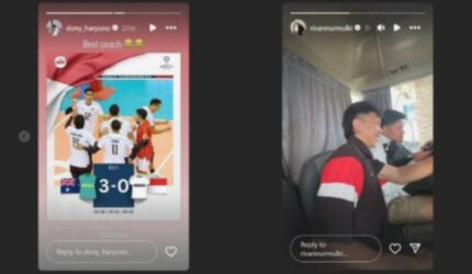 Doni Haryono and Rivan Nurmulki Sindir Pelatih Buntut Kekalahan Indonesia di AVC Nations Cup 2025