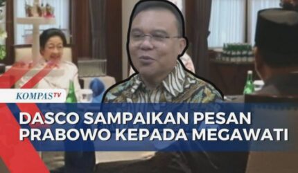 Dasco Temui Megawati, Bawa Pesan Rahasia Prabowo?