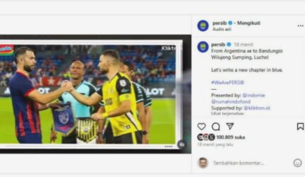 Ada Hubungan Keluarga,Bintang Liverpool Kasih Ucapan dan Doa untuk Luciano Guaycochea di Persib