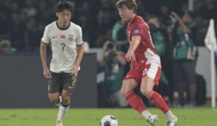 Indonesia Unggul! Gol Penalti Romeny Taklukkan China, Skor 1-0