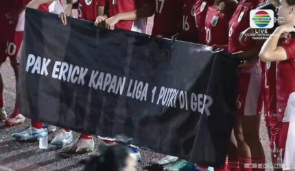 Timnas Putri Gagal ke Piala Asia, Erick Thohir Dituntut Ini!