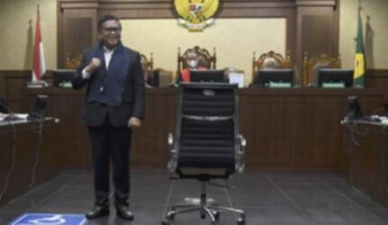 Hasto Jelang Sidang Tuntutan: Satyam Eva Jayate