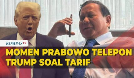 Prabowo Telepon Trump: Tarif Impor Dibahas, Era Baru Ekonomi?