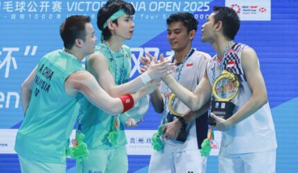 China Open 2025: Fajar/Fikri Momok Malaysia, Chia/Soh Tumbang!