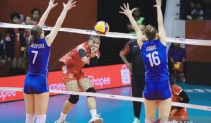 Serbia Gebrak! Kanada Tumbang, Tiket 16 Besar Voli Dunia Putri!
