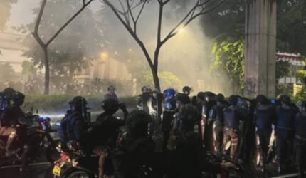Jurnalis Antara Dianiaya Polisi Saat Liput Demo DPR!